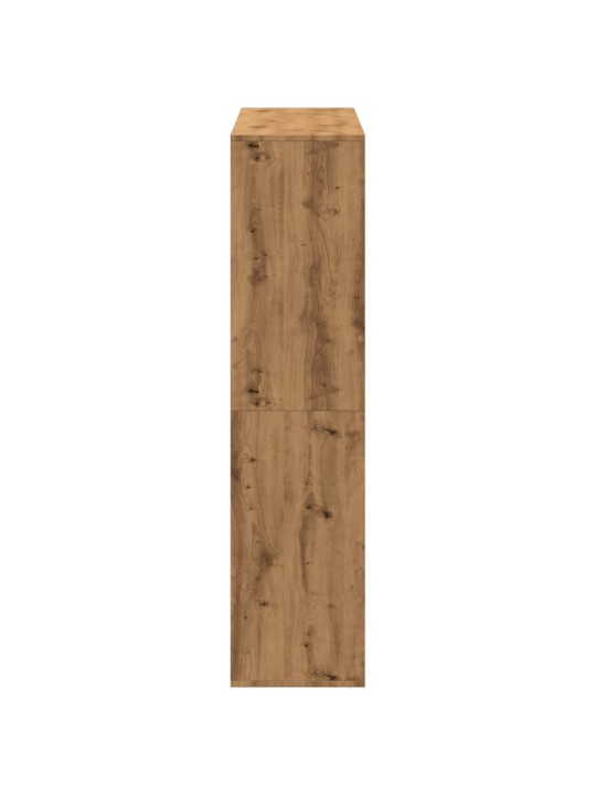Grāmatu plaukts, ozolkoka, 100x33x135 cm, inženierijas koks