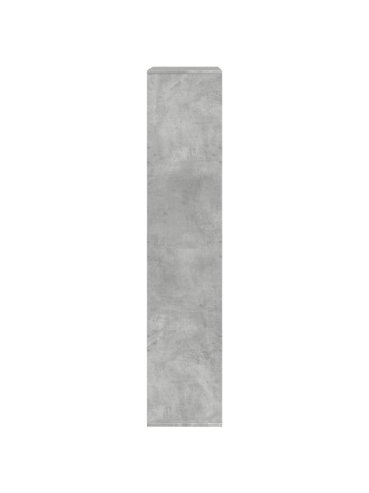 Grāmatplaukts, pelēks, 100x33x155,5 cm, inženierijas koks