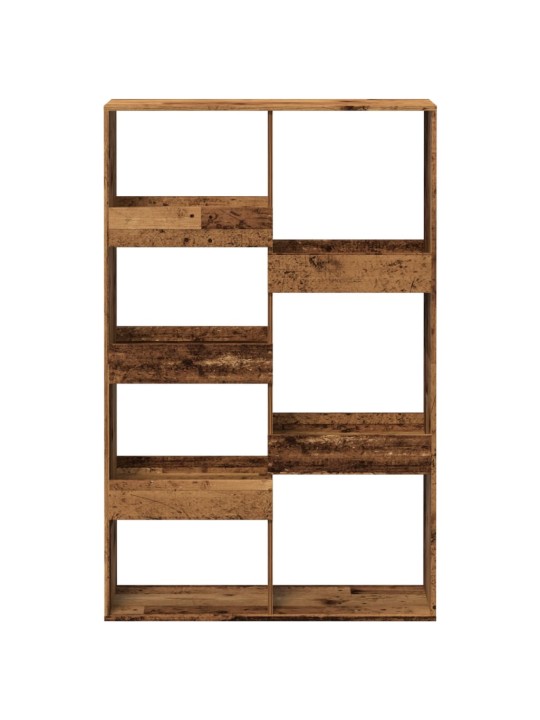 Grāmatu plaukts, veca koka, 100x33x155,5 cm, inženierijas koks