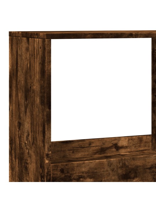 Grāmatu plaukts, ozola krāsa, 100x33x175 cm, inženierijas koks
