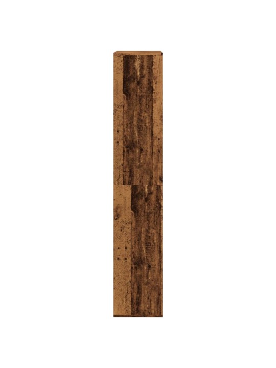 Grāmatu plaukts, veca koka, 100x33x175 cm, inženierijas koks