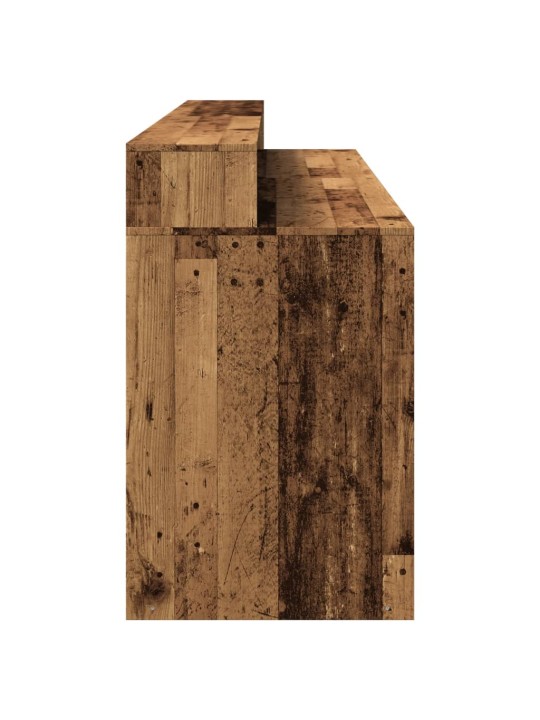 Rakstāmgalds, led, veca koka, 200x55x91 cm, inženierijas koks