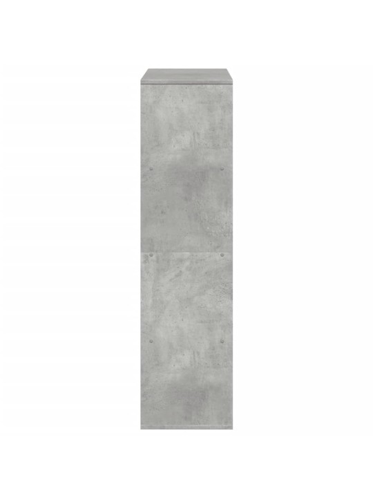 Telpas sadalītājs, pelēks, 100x33x125,5 cm, inženierijas koks
