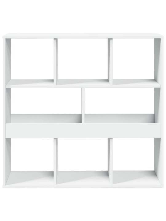 Grāmatu plaukts, balts, 100x33x94,5 cm, inženierijas koks