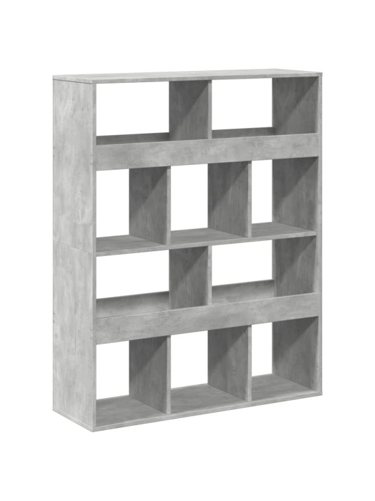 Telpas sadalītājs, pelēks, 100x33x125,5 cm, inženierijas koks