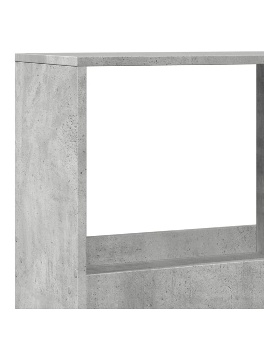 Telpas sadalītājs, pelēks, 100x33x175 cm, inženierijas koks