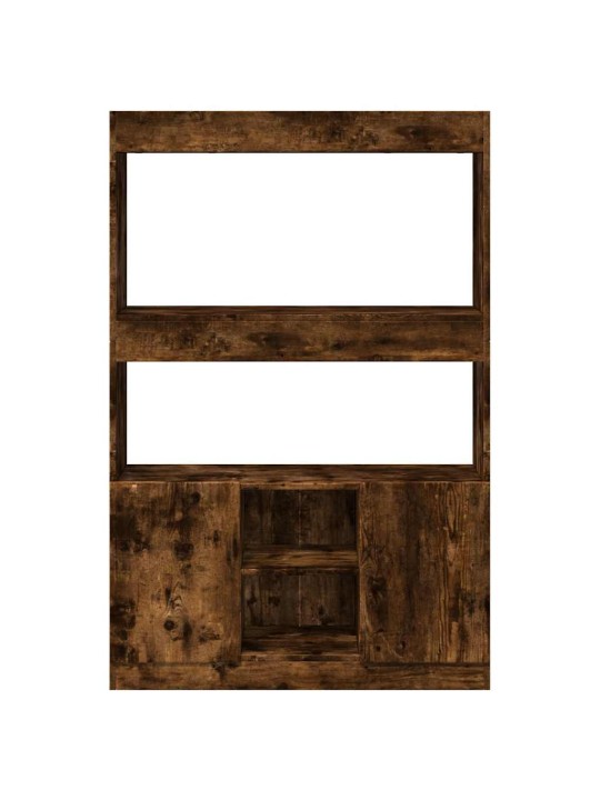 Augstais skapītis, ozolkoka, 92x33x140 cm, inženierijas koks