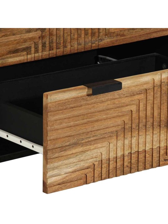 Šķūnis 2 pcs brūna 60 x 33 x 75 cm akācijas masīvkoks