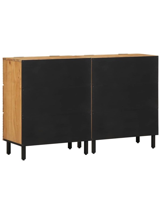 Šķūnis 2 pcs brūna 60 x 33 x 75 cm akācijas masīvkoks