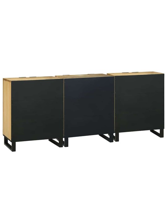 Vannas istabas mēbeļu komplekts 3 pcs brūna 180 x 33 x 75 cm