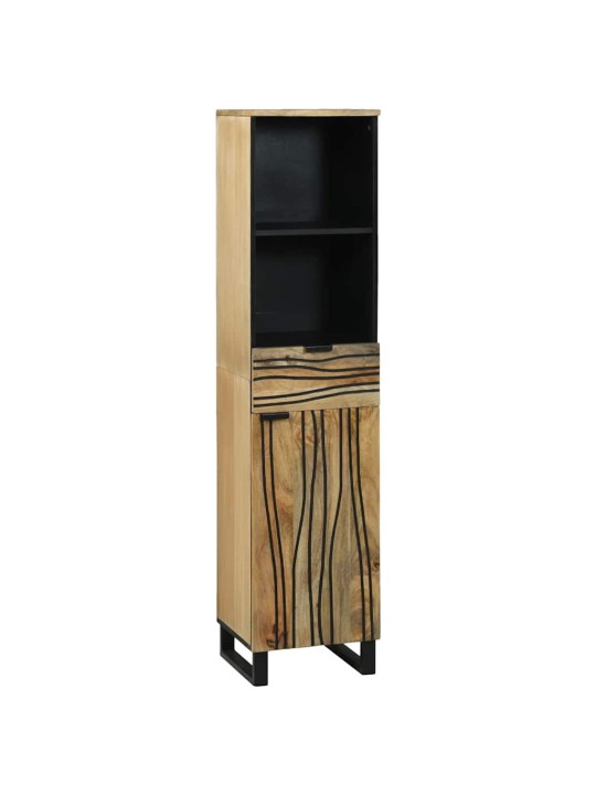 Vannas istabas mēbeļu komplekts 5 pcs brūna 38 x 33 x 160 cm