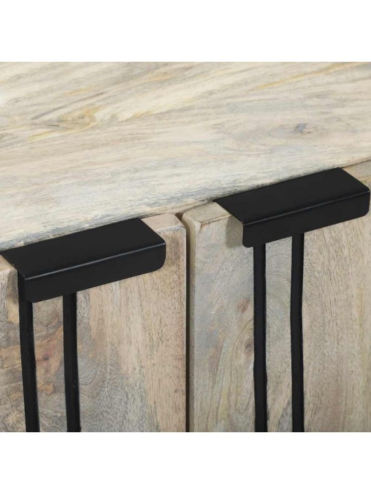 Vannas istabas mēbeļu komplekts 3 pcs balts 180 x 33 x 75 cm
