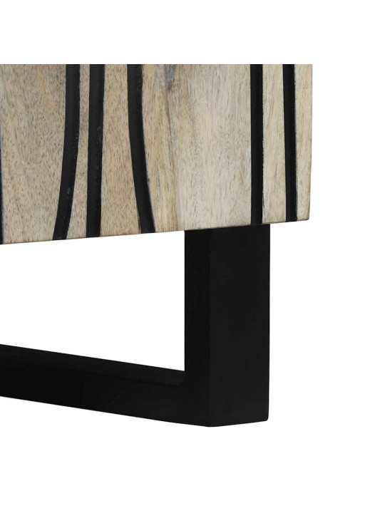 Vannas istabas mēbeļu komplekts 3 pcs balts 180 x 33 x 75 cm