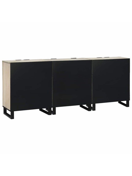 Vannas istabas mēbeļu komplekts 3 pcs balts 180 x 33 x 75 cm