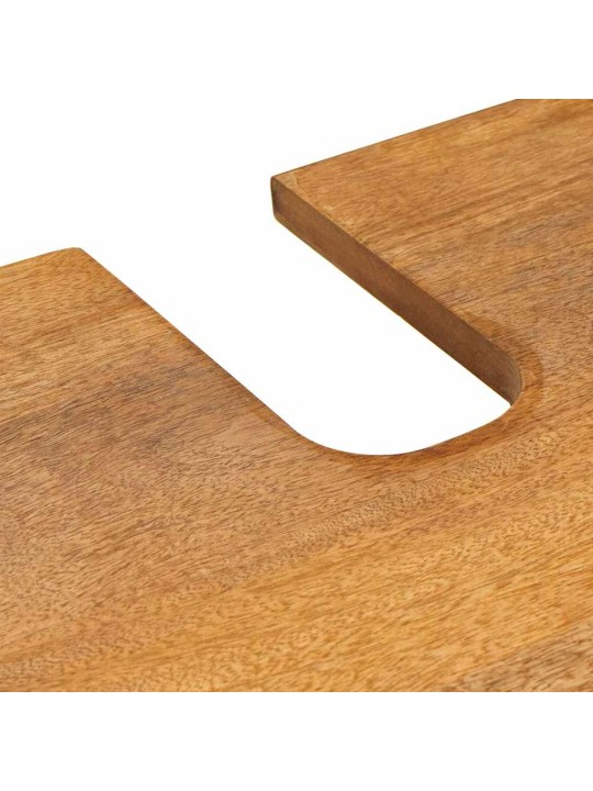 Vannas istabas mēbeļu komplekts 2 pcs brūna 62 x 33 x 58 cm