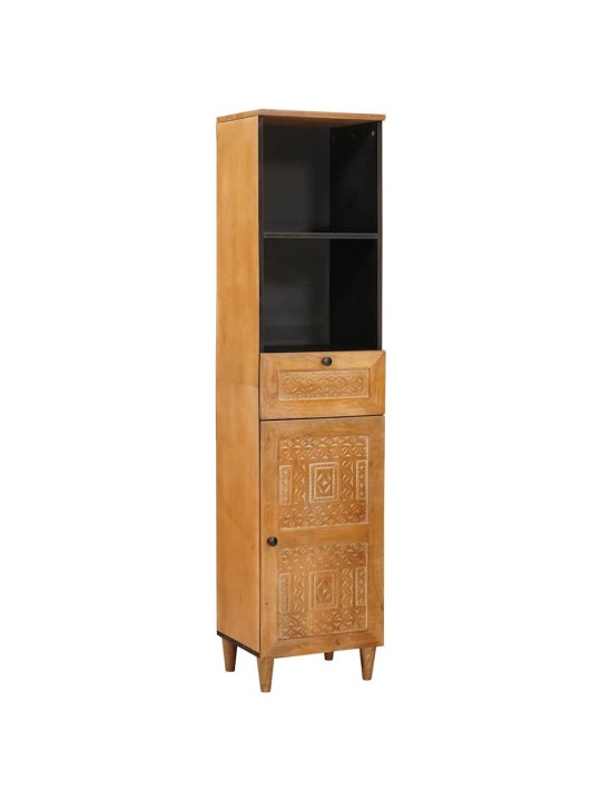 Vannas istabas mēbeļu komplekts 5 pcs brūna 38 x 33 x 160 cm
