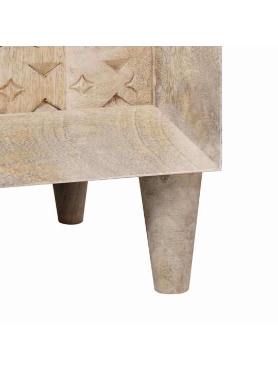Vannas istabas mēbeļu komplekts 2 pcs balts 62 x 33 x 58 cm