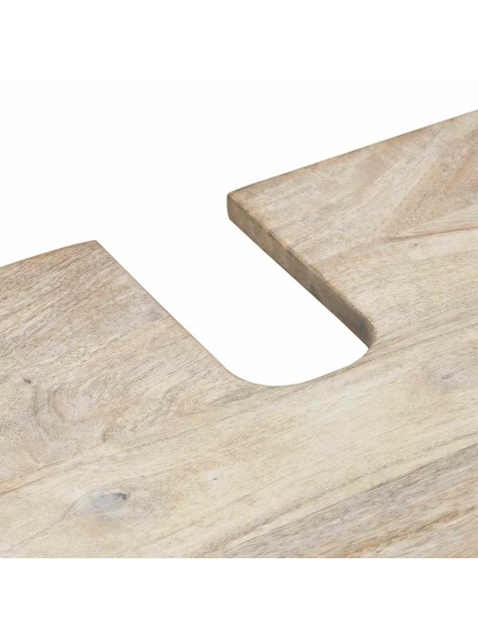 Vannas istabas mēbeļu komplekts 4 pcs balts 38 x 33 x 160 cm