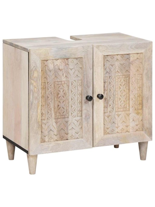 Vannas istabas mēbeļu komplekts 5 pcs balts 38 x 33 x 160 cm