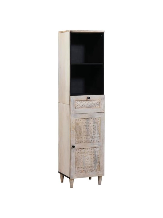 Vannas istabas mēbeļu komplekts 5 pcs balts 38 x 33 x 160 cm
