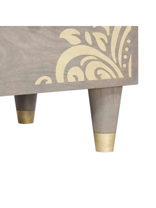 Vannas istabas mēbeļu komplekts 2 pcs pelēka 62 x 33 x 58 cm