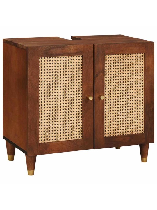 Vannas mēbeles ar atvilktni ar durvīm 4 pcs 38 x 33 x 160 cm