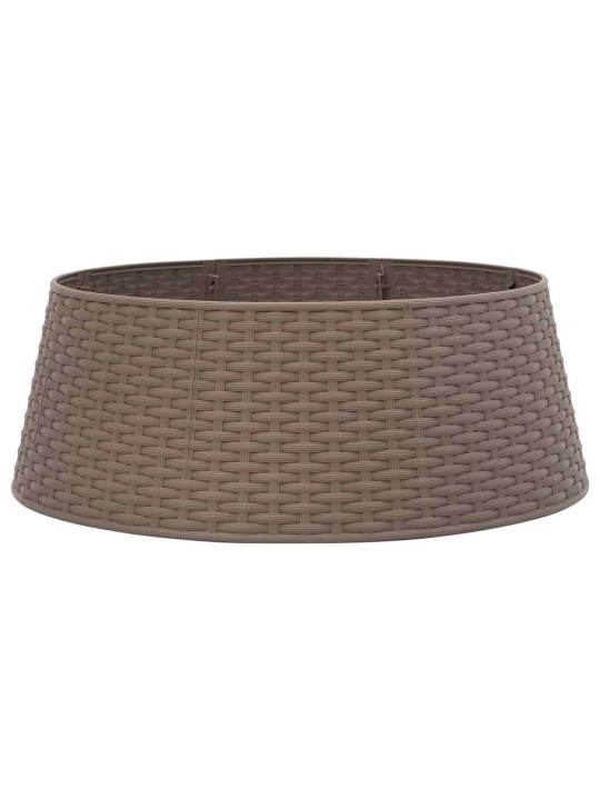 Ziemassvētku eglītes svārki brūni ø65x23 cm plastmasa