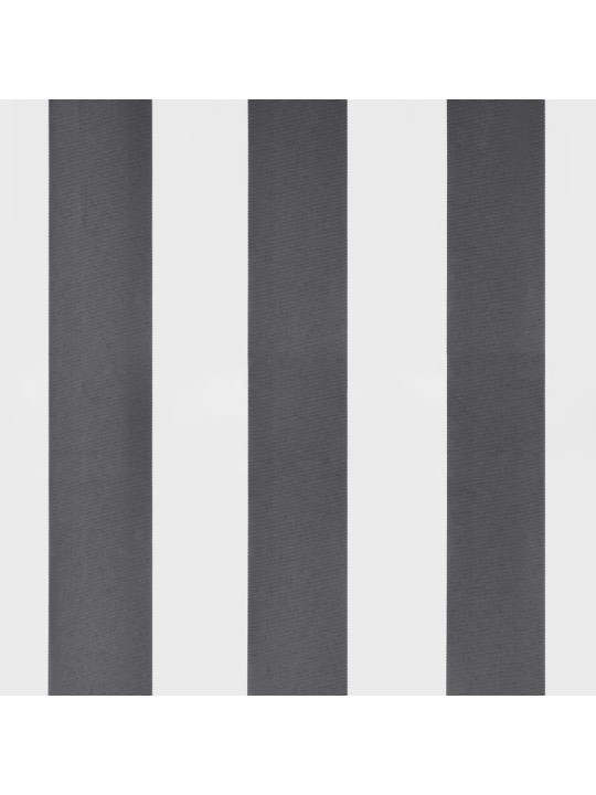 Automātiski izvelkama markīze, pelēka un balta, 450x300 cm