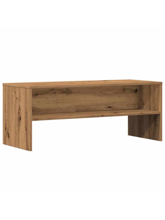 Tv skapītis, koka krāsa, 100x40x40 cm, inženierijas koks
