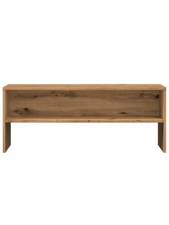 Tv skapītis, koka krāsa, 100x40x40 cm, inženierijas koks