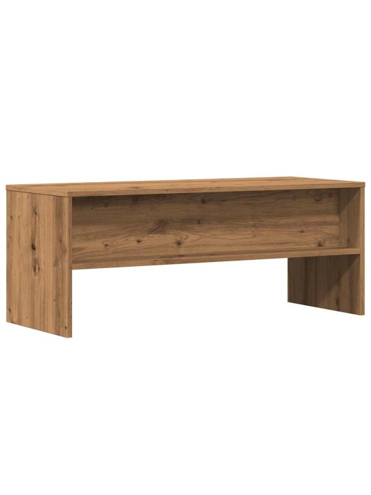 Tv skapītis, koka krāsa, 100x40x40 cm, inženierijas koks