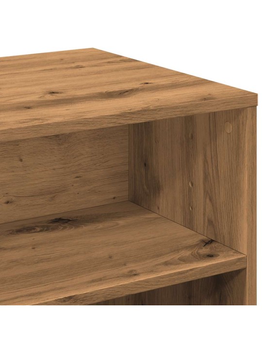 Tv skapītis, koka krāsa, 100x40x40 cm, inženierijas koks