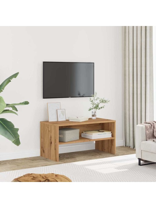Tv skapis amatnieks ozols 80x40x40 cm inženierijas koks