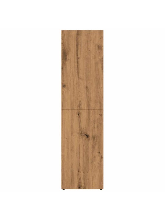 Grāmatu plaukts, koka krāsa, 36x30x114 cm, inženierijas koks