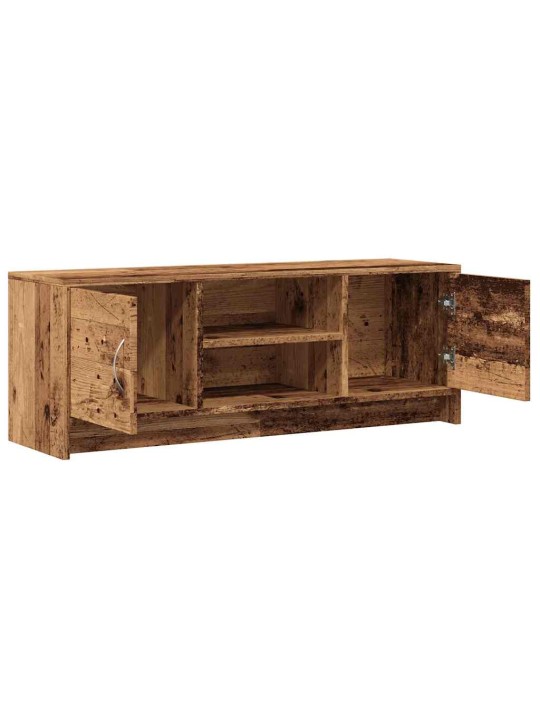 Tv skapītis, veca koka, 102x30x37,5 cm, inženierijas koks