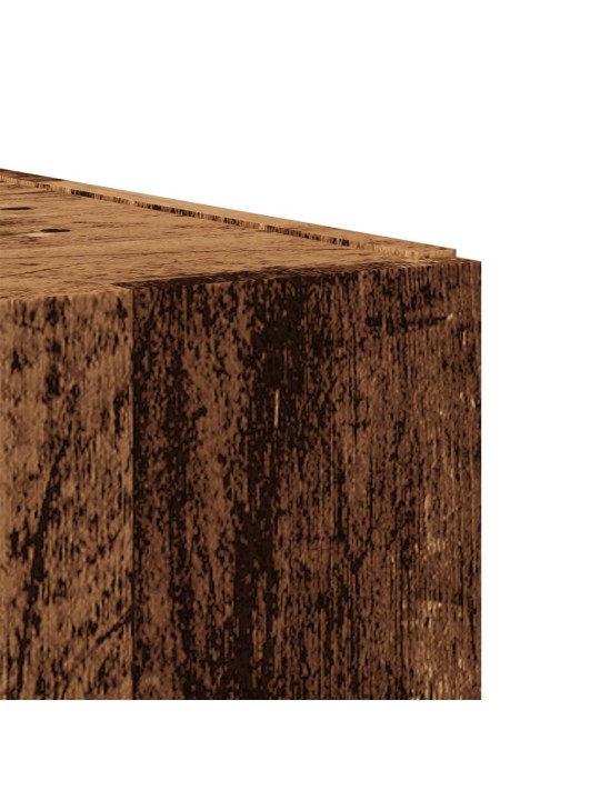 Apavu skapis, veca koka, 80x35,5x180 cm, inženierijas koks