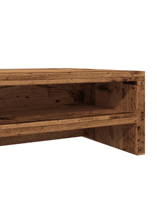 Monitora paliktnis, veca koka, 100x24x13 cm, inženierijas koks