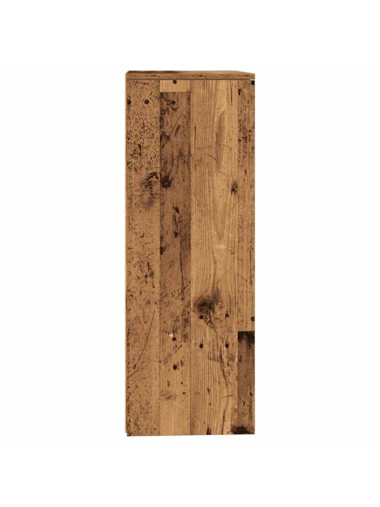 Kumode ar 6 atvilktnēm, veca koka, 50x34x96 cm, skaidu plāksne