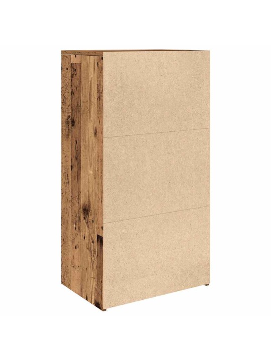 Kumode ar 6 atvilktnēm, veca koka, 50x34x96 cm, skaidu plāksne