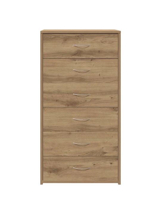 Kumode ar 6 atvilktnēm amatnieks 50x34x96 cm inženierijas koks