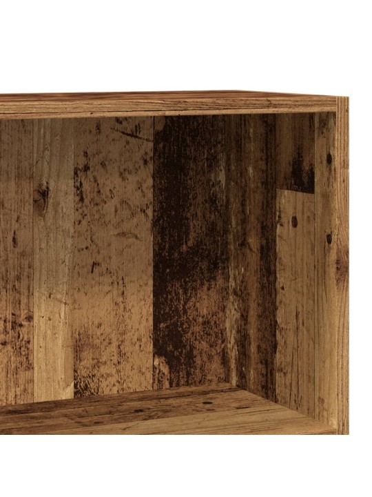 Grāmatu plaukts, koka krāsā, 60x24x76 cm, inženierijas koks