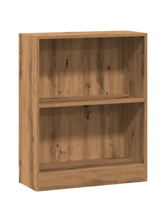 Grāmatu plaukts, koka krāsa, 60x24x76 cm, inženierijas koks