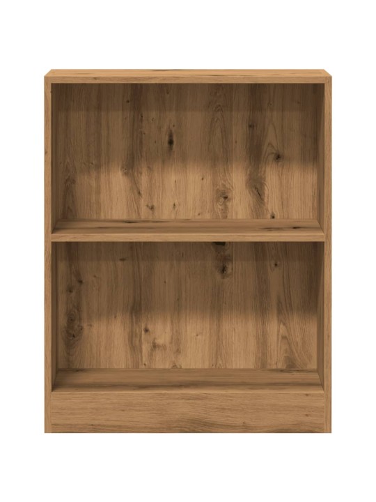 Grāmatu plaukts, koka krāsa, 60x24x76 cm, inženierijas koks