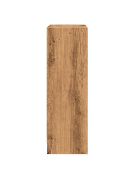 Grāmatu plaukts, koka krāsa, 60x24x76 cm, inženierijas koks