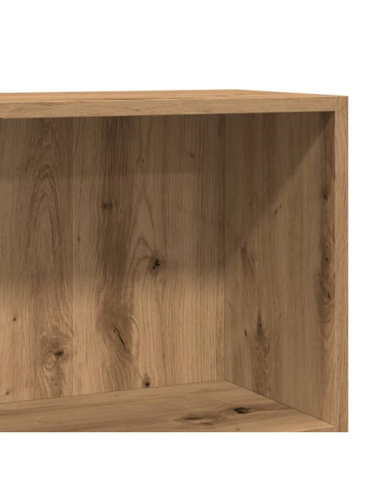 Grāmatu plaukts, koka krāsa, 60x24x76 cm, inženierijas koks