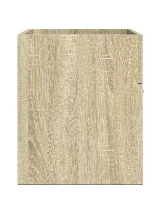Vannasistabas skapītis ozolkoka 90x38,5x46 cm inženierijas koks