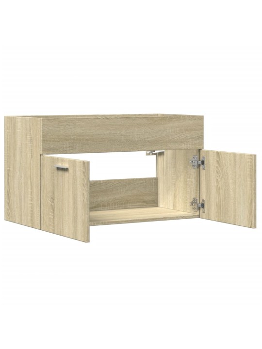 Vannasistabas skapītis ozolkoka 90x38,5x46 cm inženierijas koks