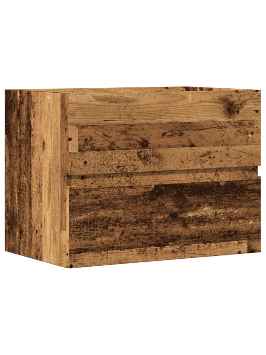 Vannasistabas skapis veca koka 60x38,5x45 cm konstruēts koks