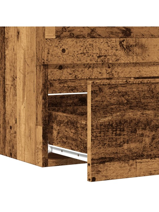 Vannasistabas skapis veca koka 60x38,5x45 cm konstruēts koks
