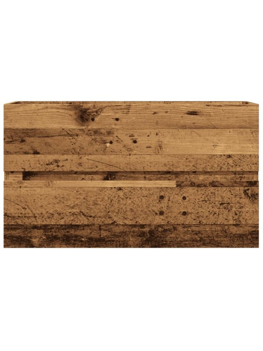 Izlietnes skapītis, veca koka, 90x38,5x45 cm, inženierijas koks